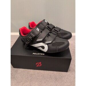 Perfect Peloton cycling shoes with look delta cleats and box EU 42 US men's 9
